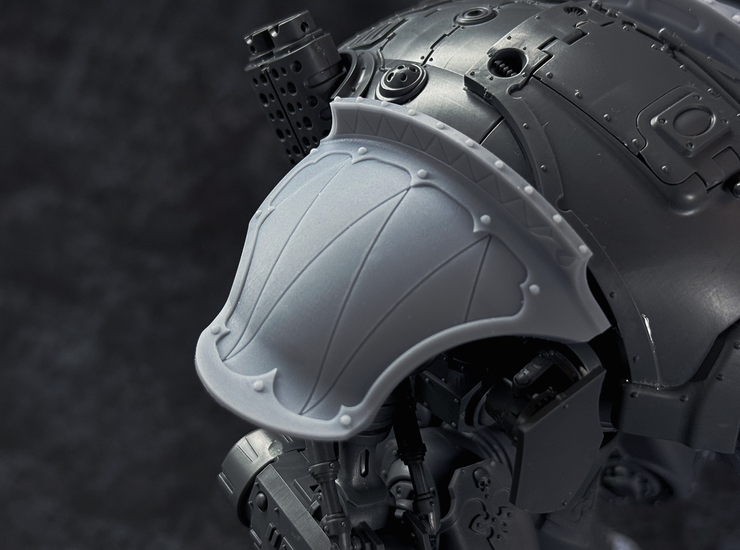 Destrier compatible Iron Wolf Shoulder Pad (Right) – Iron Wolf Minis