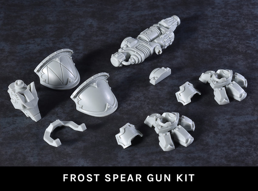 Mini Wolf Conversion Kit - Frost Spear Gun – Iron Wolf Minis